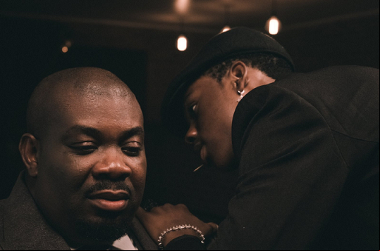 Picture of Don Jazzy and Rema on Suit