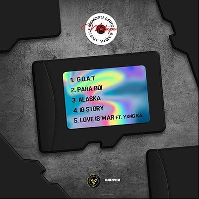 Seyi Vibez Memory Card EP Album Artwork1