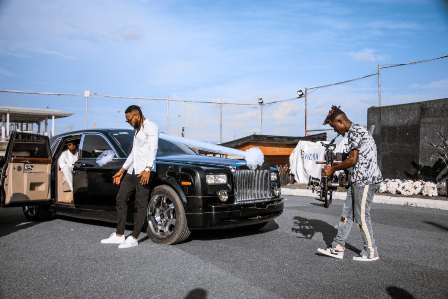Picture of TG Omori shooting with Flavour